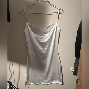 Elegant White Slip Dress